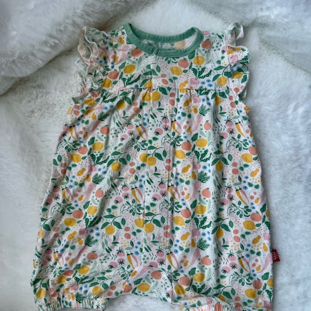 SOLD! Magnetic Me sleeveless romper 3-6months